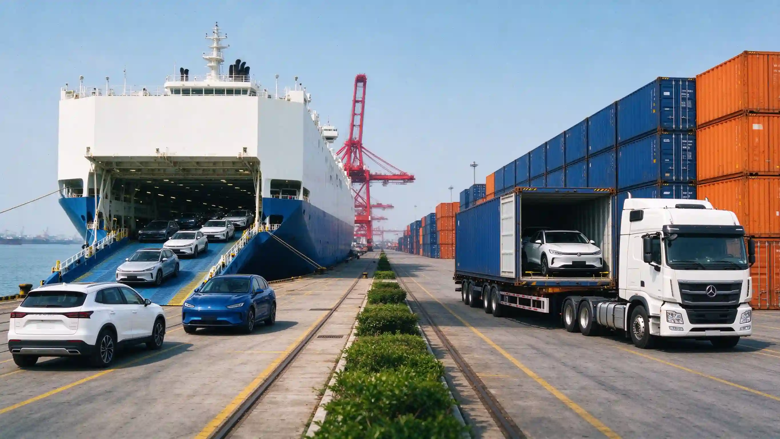 RO-RO vs Container Shippi